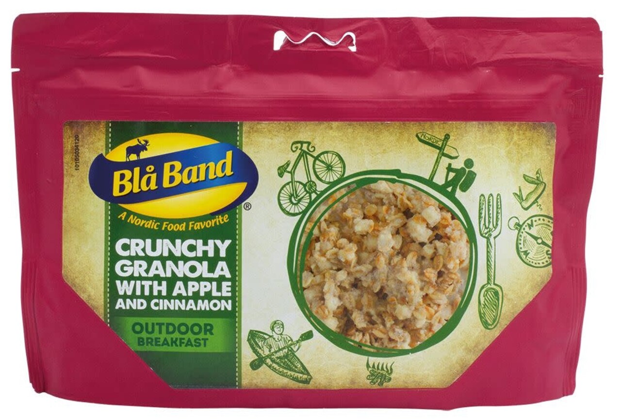 BlaBand Outdoor Breakfast - Crunchy Muesli with Apple and Cinnamon