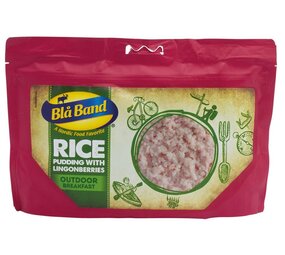 BlaBand Outdoor Breakfast - Rice Pudding with Cranberries