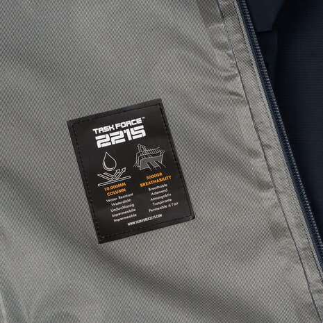 Task Force-2215 Waterproof Hardshell Jacket Blue