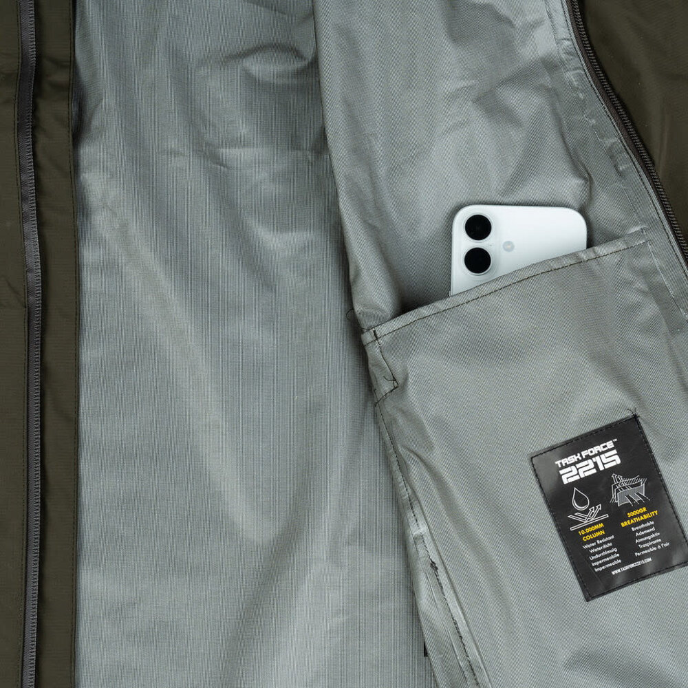 Task Force-2215 Waterproof Hardshell Jacket Ranger Green