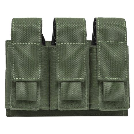 Warrior Assault Systems Triple 40mm Grenade Pouch OD Green