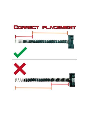 CTM Tactical Recoil Spring Non-Linear Performance160% for AAP-01
