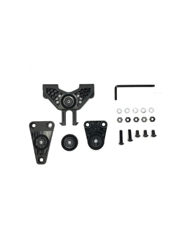 CTM Tactical Saf Angle System & Molle Panel kit Black