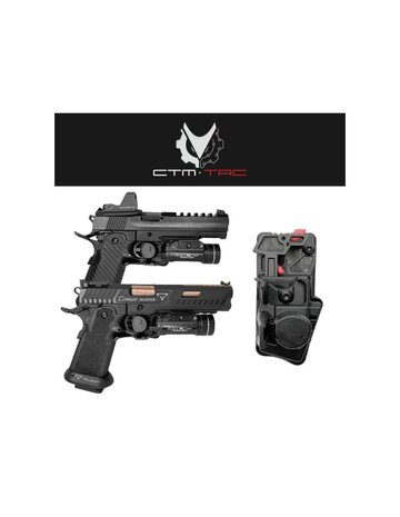 CTM Tactical Speed Draw Holster for Hi-capa Black