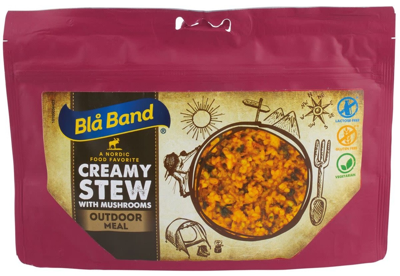 BlaBand Outdoor Meal Creamy Mushroom Stew