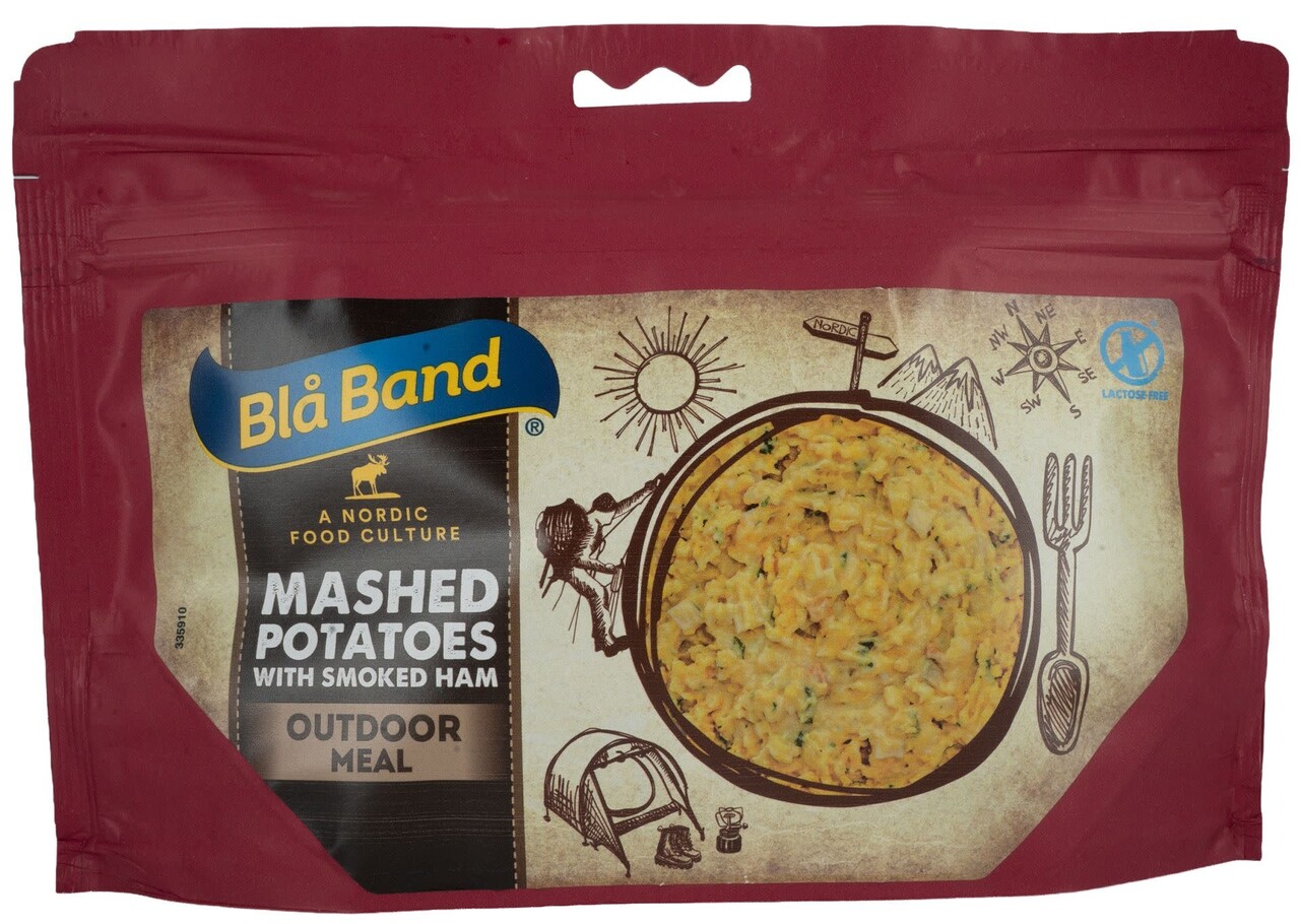 BlaBand Outdoor Meal -Mashed Potato with Smoked Ham