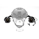 Earmor M32X Plus Hearing Protection Set for ARC Helmet Rails  Black