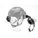 Earmor M32X Plus Hearing Protection Set for ARC Helmet Rails  Black