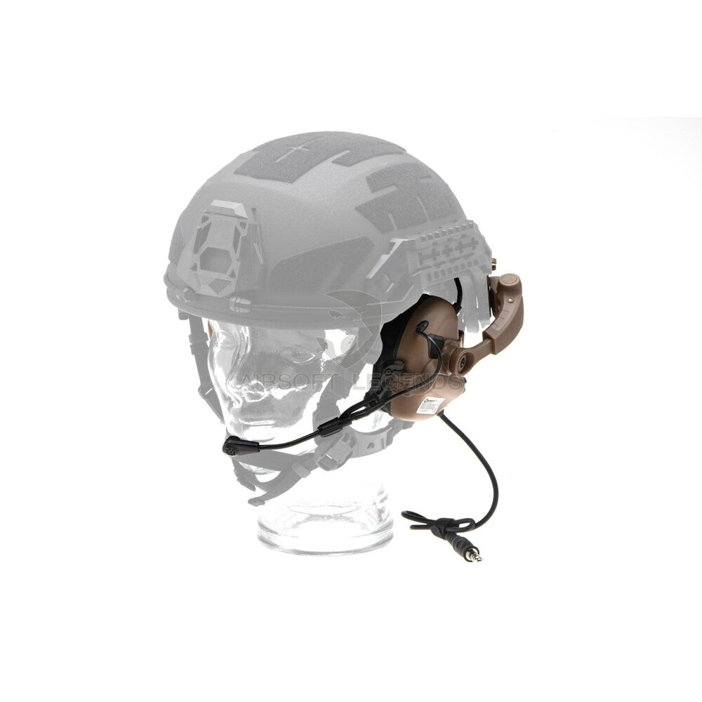 Earmor | M32X Plus Hearing Protection Set for ARC Helmet Rails Coyote ...