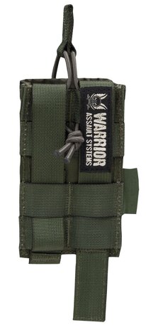 Warrior Assault Systems Single Open Mag Pouch AK47/AK74 OD Green