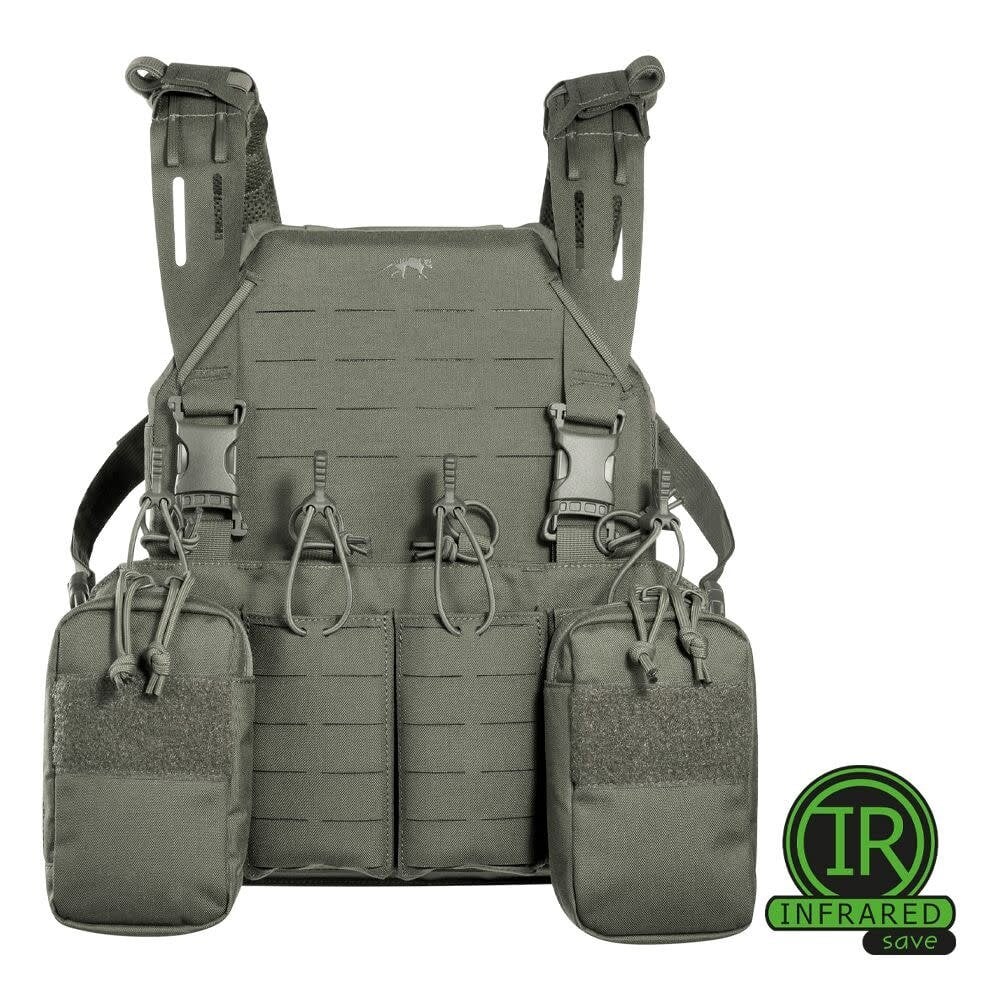 Tasmanian Tiger | Modular Chest Rig 4xM4 IRR Ranger Green - Airsoft ...