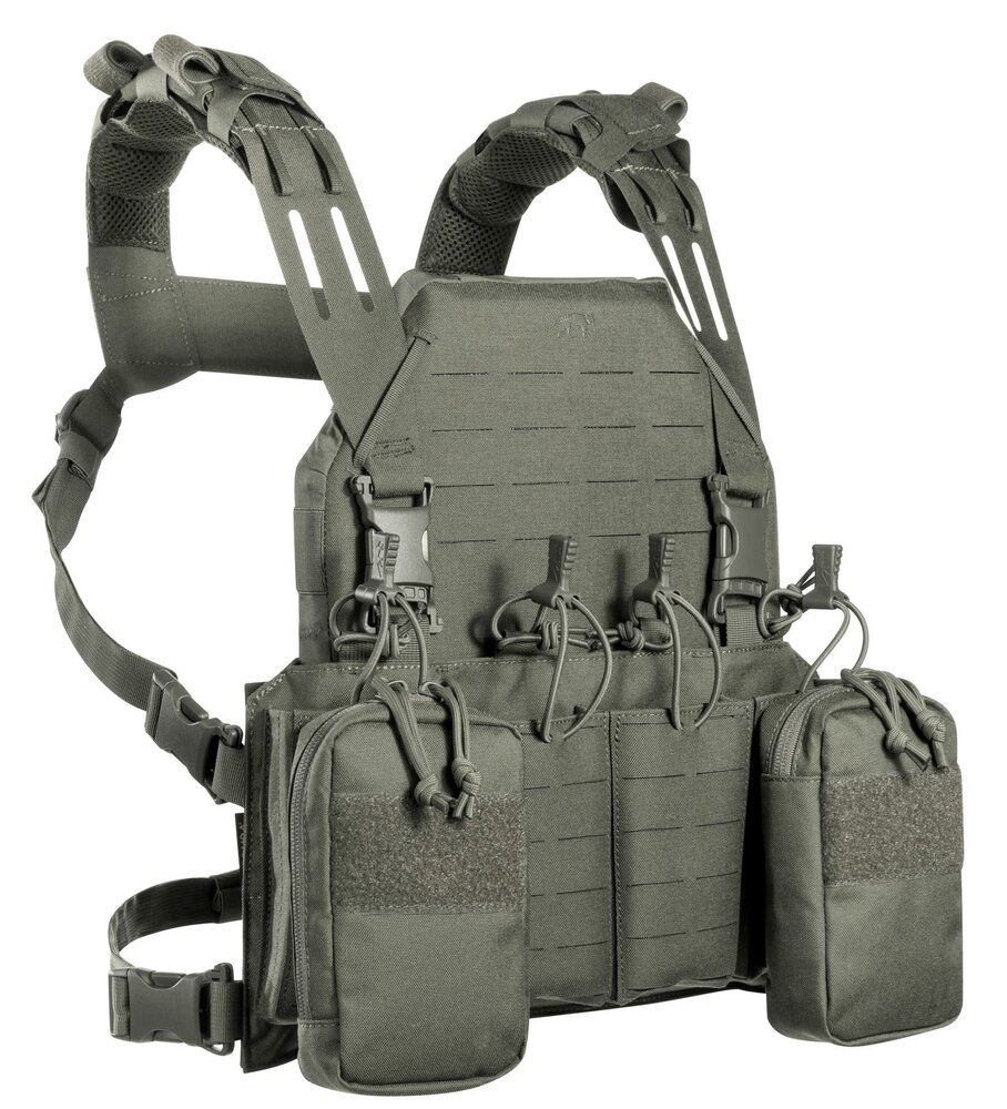 Tasmanian Tiger  Modular Chest Rig 4xM4 IRR Ranger Green