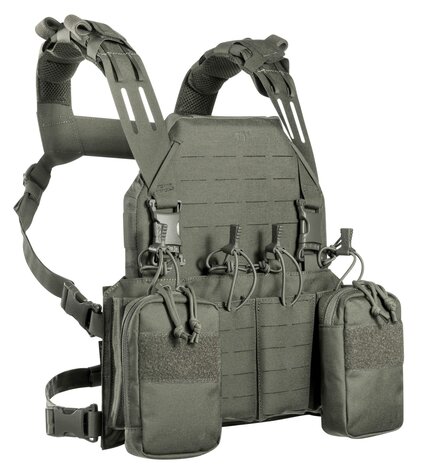 Tasmanian Tiger  Modular Chest Rig 4xM4 IRR Ranger Green