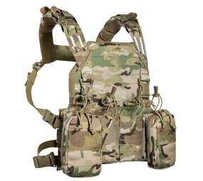 Tasmanian Tiger Modular Chest Rig 4xM4 MC Multicam