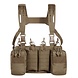 Tasmanian Tiger  Modular Chest Rig 4xM4 (Harness met SAPI optie) Coyote