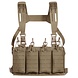 Tasmanian Tiger  Modular Chest Rig 4xM4 (Harness met SAPI optie) Coyote