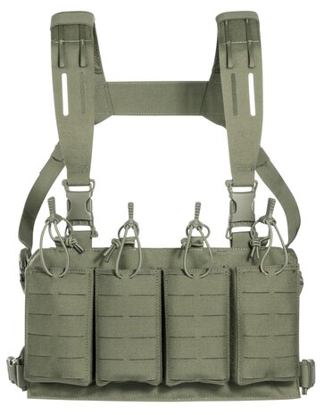 Tasmanian Tiger  Modular Chest Rig 4xM4 (harnas met SAPI-optie) OD Green