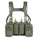 Tasmanian Tiger  Modular Chest Rig 4xM4 (harnas met SAPI-optie) OD Green