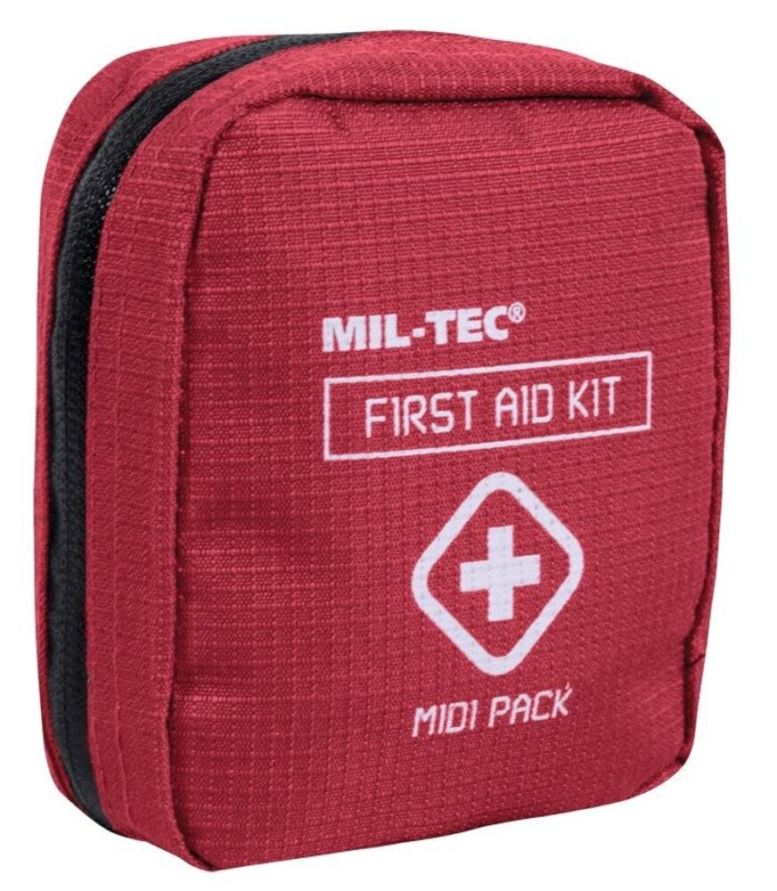 Mil-Tec First Aid Kit Midi Pack Red