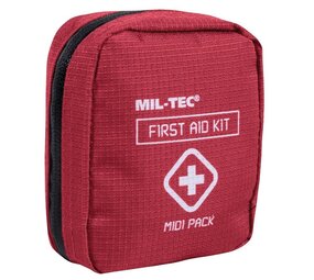 Mil-Tec First Aid Kit Midi Pack Red