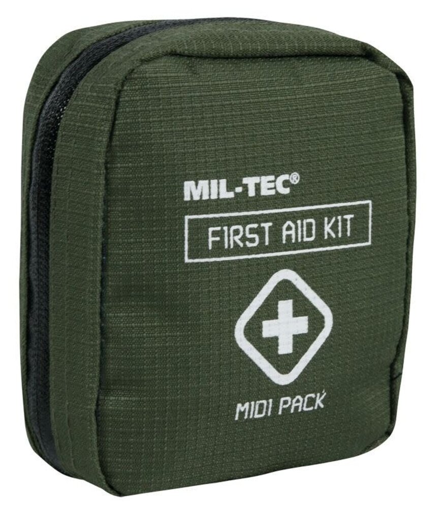 Mil-Tec First Aid Kit Midi Pack OD Green