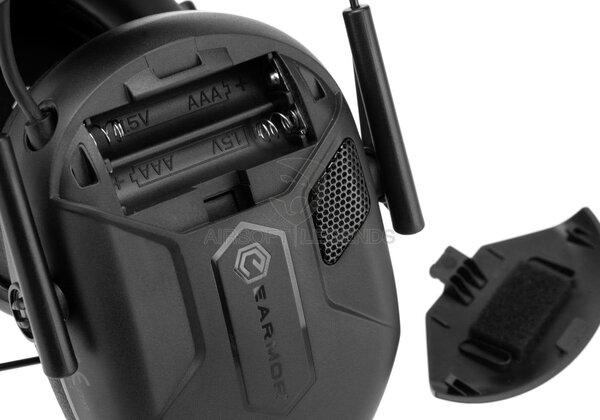Earmor M300A Sport Hearing Protector  Black