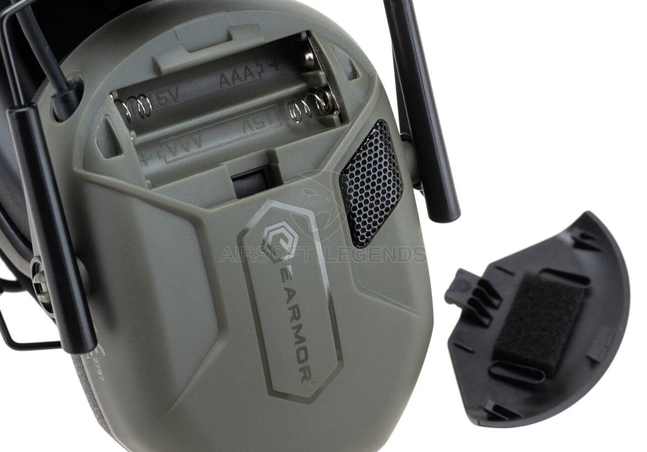 Earmor M300A Sport Hearing Protector Foliage Green