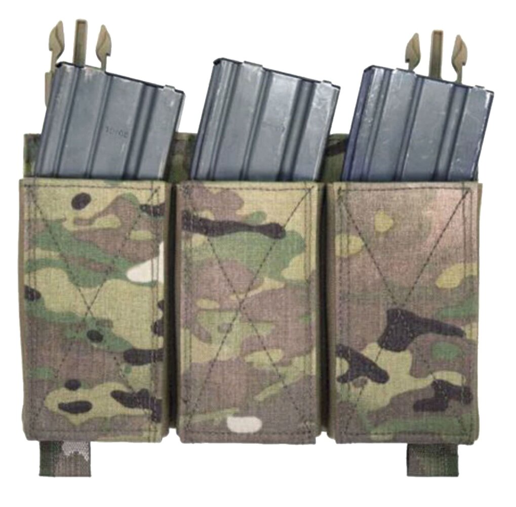 Warrior Assault Systems RPC Triple Elastic Mag Pouch Multicam