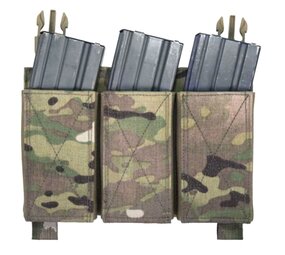 Warrior Assault Systems RPC Triple Elastic Mag Pouch Multicam