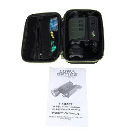 Luna Optics  STARGAZER Night Vision NVG 6-36x50