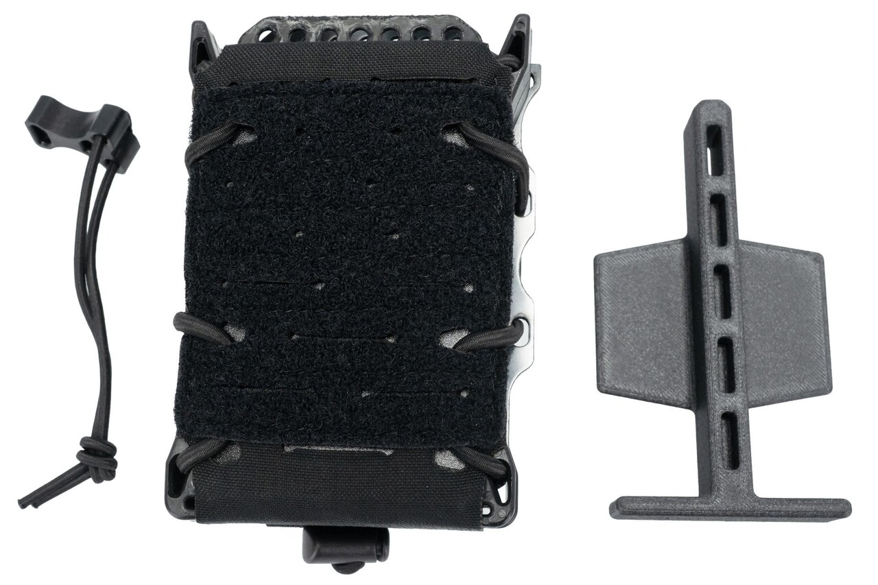 Templar's Gear  ADFMR Double Rifle Modular Mag Pouch Black