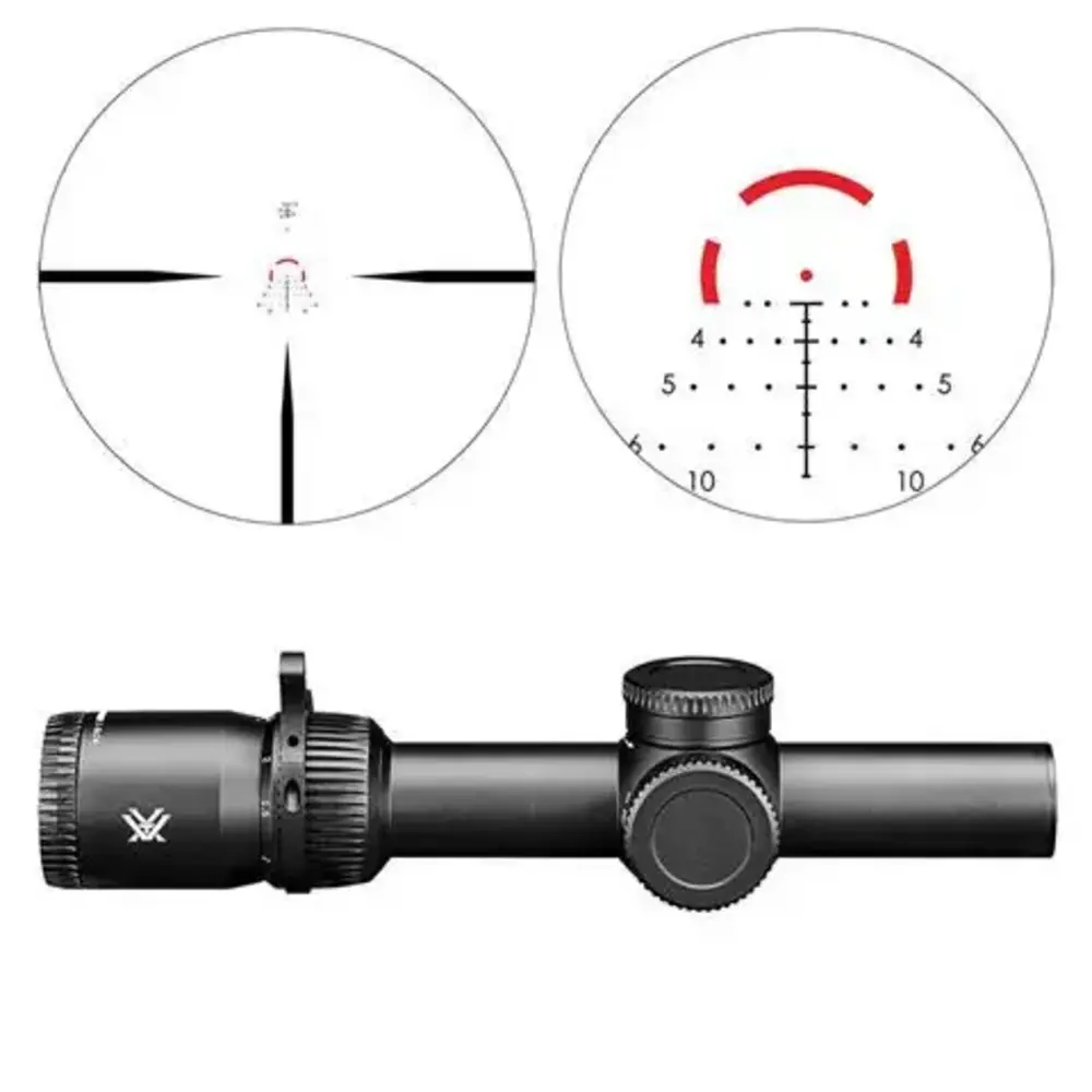 Vortex Optics Richtkijker Venom 1-6x24 SFP, AR-BDC3 (MOA) Black