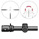 Vortex Optics Richtkijker Venom 1-6x24 SFP, AR-BDC3 (MOA) Black
