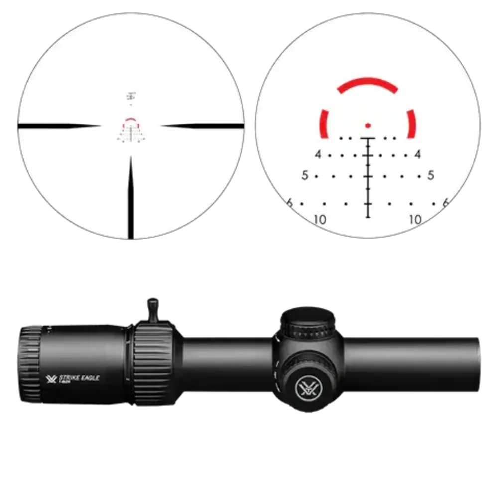 Vortex Optics Richtkijker Strike Eagle 1-8x24 SFP, AR-BDC3 (MOA) Black