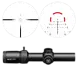 Vortex Optics Richtkijker Strike Eagle 1-8x24 SFP, AR-BDC3 (MOA) Black