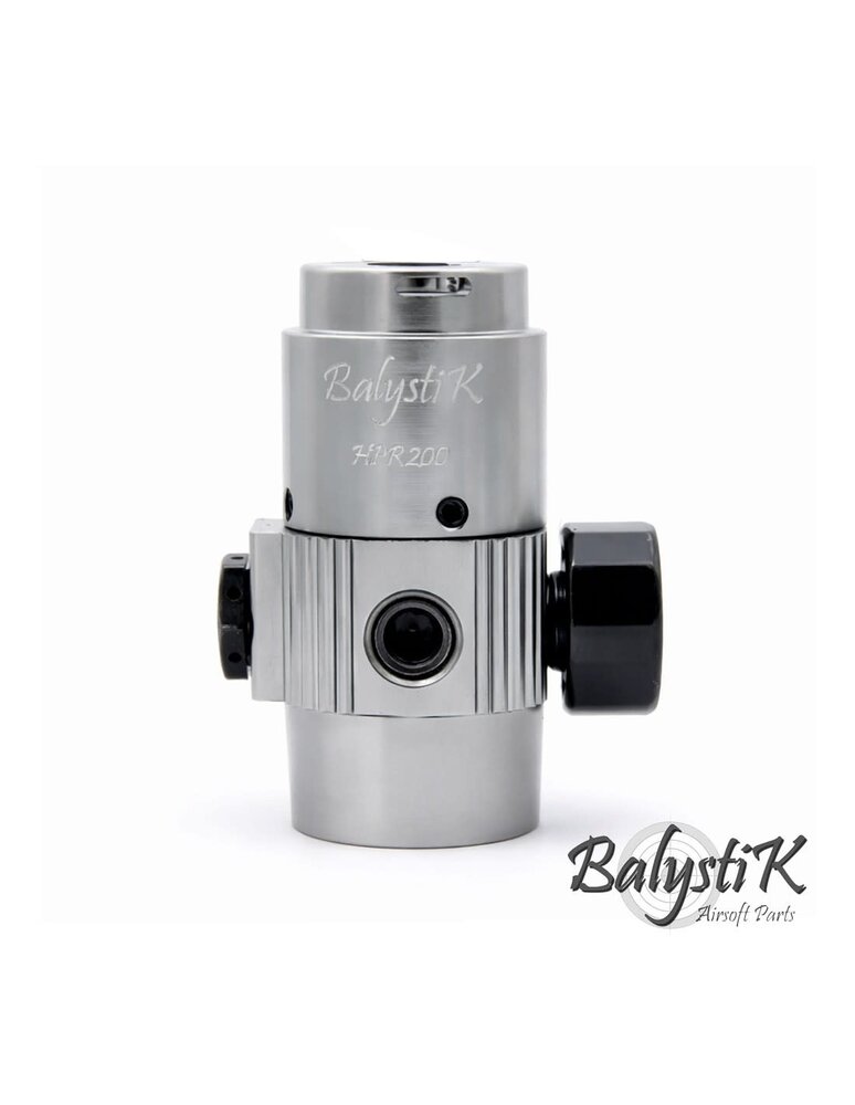Balystik HPR200 HPA regulator US - Titanium Silver