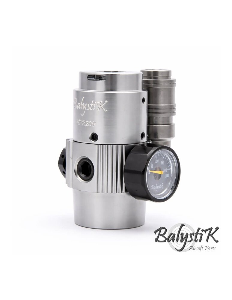 Balystik HPR200 HPA regulator US - Titanium Silver