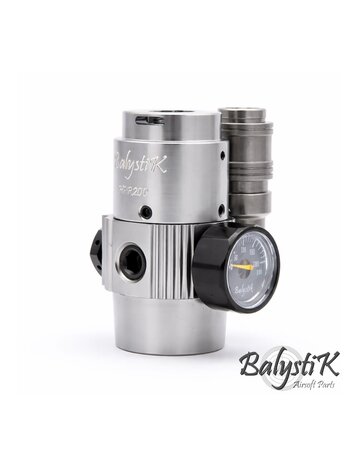 Balystik HPR200 HPA regulator US - Titanium Silver