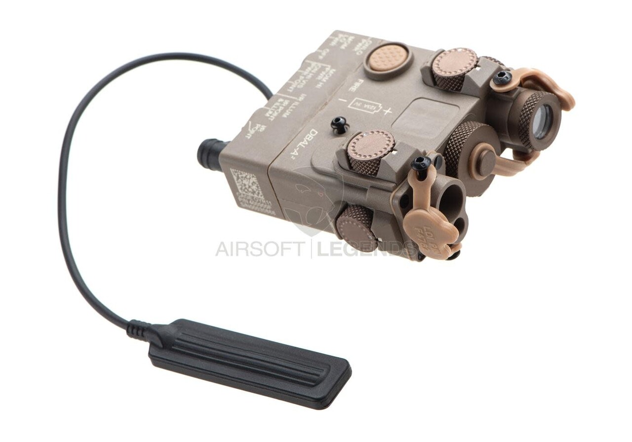 WADSN DBAL-A2 Aiming Device Red Laser + IR Laser/IR LED Dark Earth