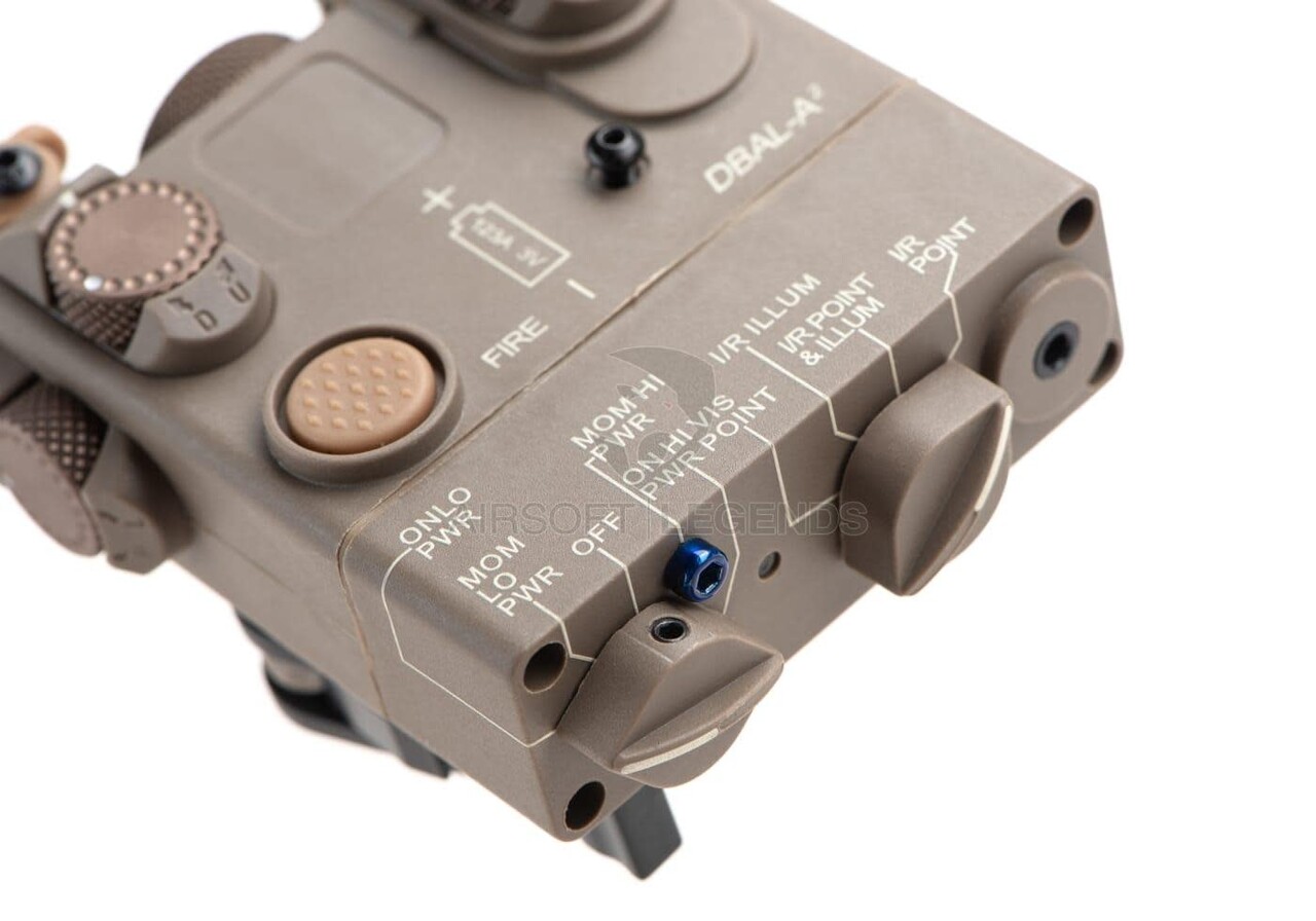 WADSN DBAL-A2 Aiming Device Red Laser + IR Laser/IR LED Dark Earth