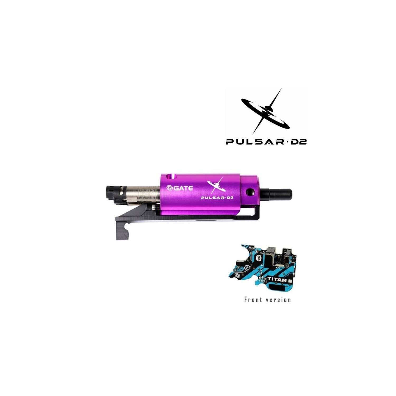 GATE | PULSAR D2 V2 HPA Engine with TITAN II Expert FCU - Front