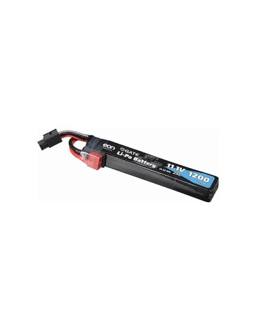 Gate EON Series Li-Po battery 1200mAh 11.1v 25C T-Plug / G-Tech