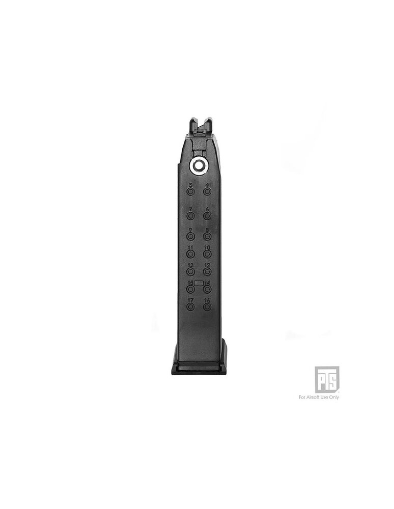 PTS Syndicate SAM Series 25rds GBB Magazine for TM G17 & PTS ZEV OZ9 PTS Syndicate SAM Series 25rds GBB Magazine for TM G17 & PTS ZEV OZ9