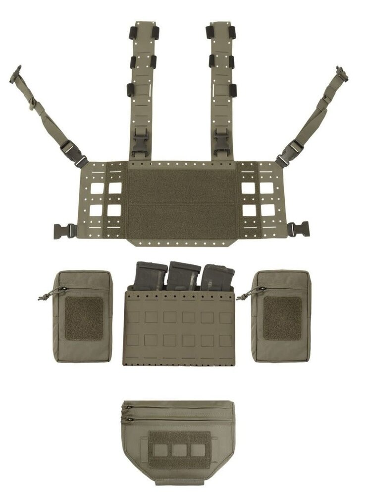 Warrior Assault Systems MCR MK1 Type 1 Delta Chest Rig Ranger Green Warrior Assault Systems MCR MK1 Type 1 Delta Chest Rig Ranger Green