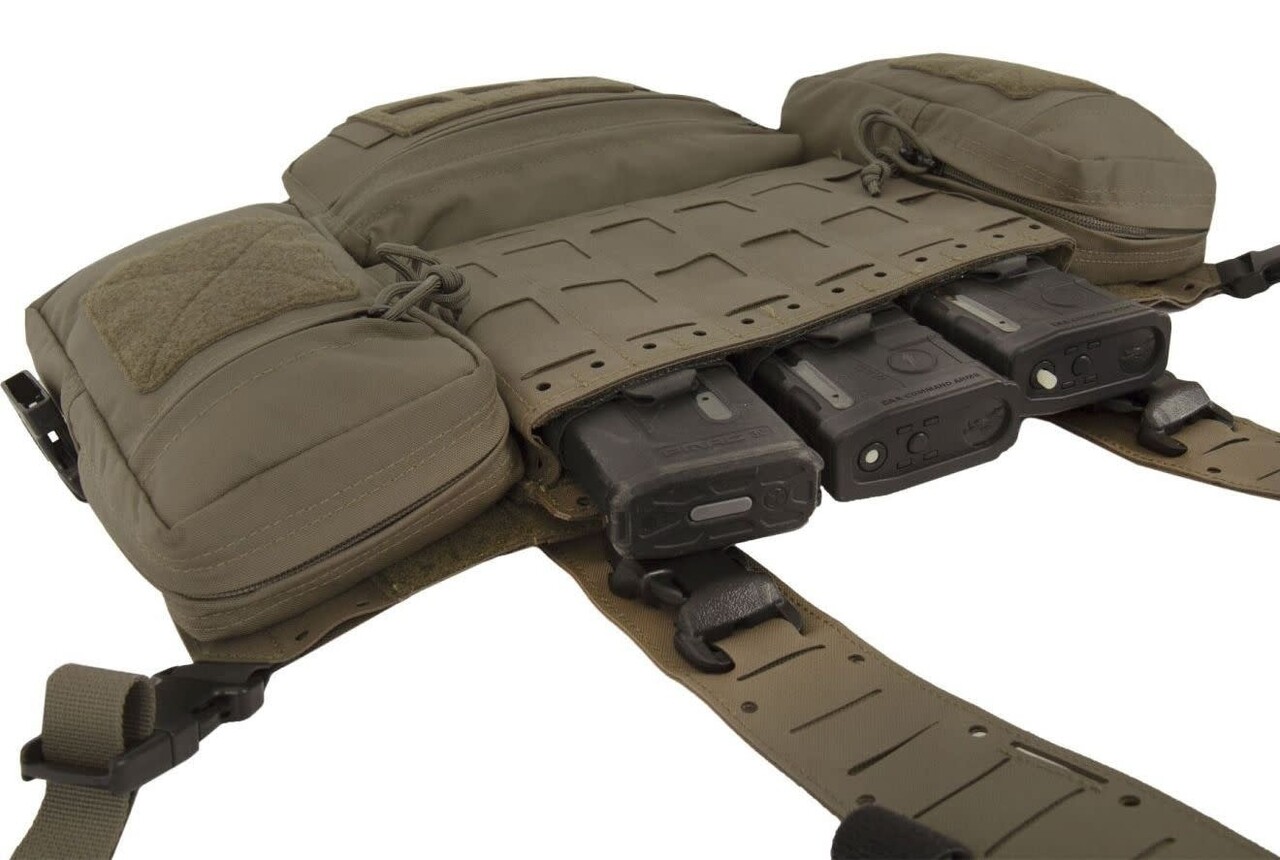 Warrior Assault Systems MCR MK1 Type 1 Delta Chest Rig Ranger Green Warrior Assault Systems MCR MK1 Type 1 Delta Chest Rig Ranger Green