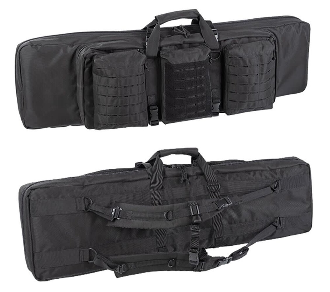 Mil-Tec Double Rifle Case Black