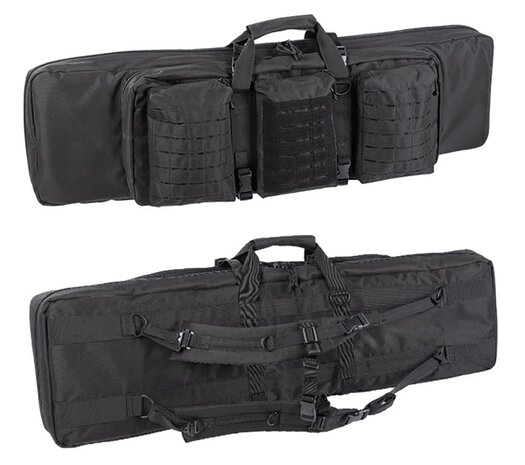 Mil-Tec Double Rifle Case Black