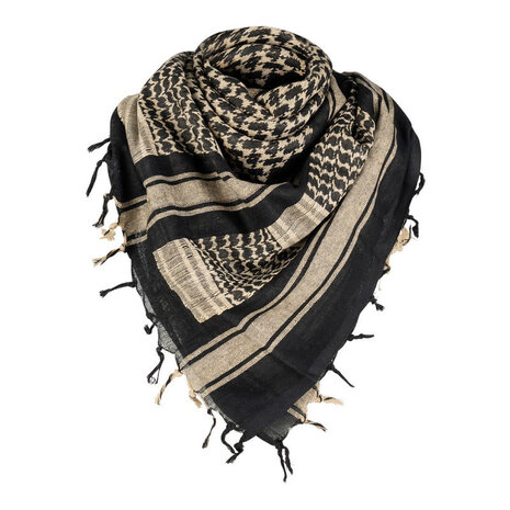 101Inc. Warrior Shemagh Black/Sand 101Inc. Warrior Shemagh Black/Sand