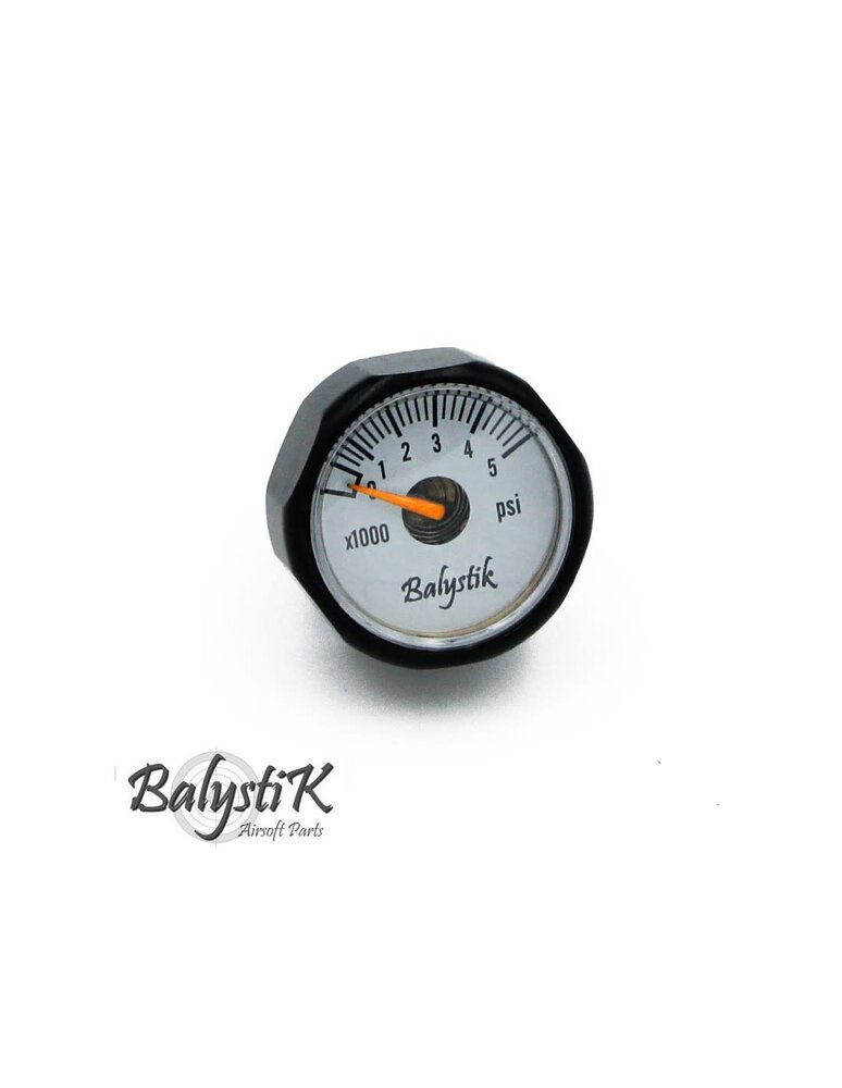 Balystik 5000 PSI Micro Gauge for HPA Tank Balystik 5000 PSI Micro Gauge for HPA Tank