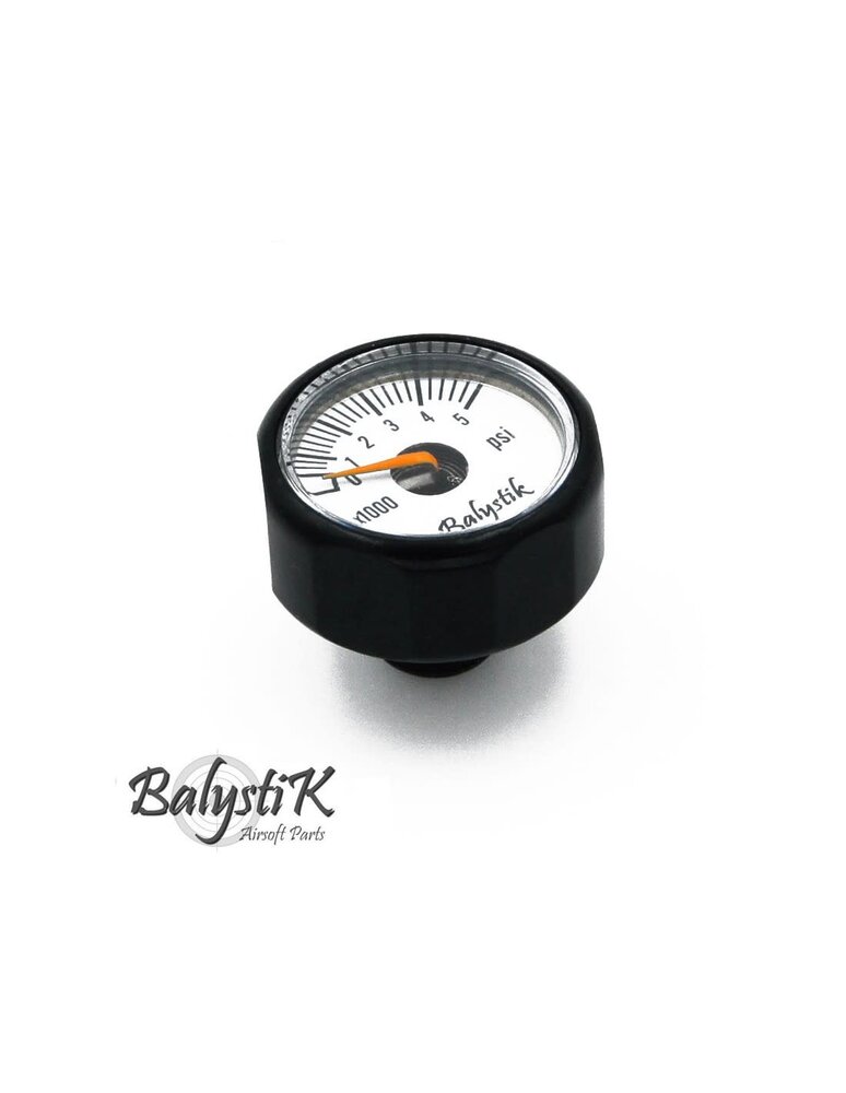 Balystik 5000 PSI Micro Gauge for HPA Tank Balystik 5000 PSI Micro Gauge for HPA Tank
